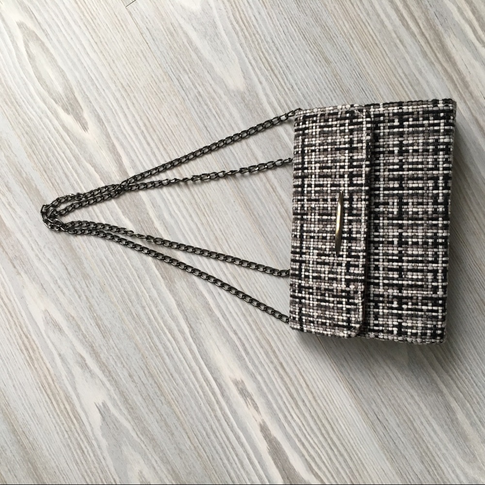 Sassy Jones Woven Crossbody Handbag